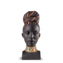 Figurka Popiersie Afrykańskiej kobiety 39 cm - Lladro