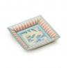 Talerz kwadratowy Portofino niebieski 14 x 14 cm - Palais Royal