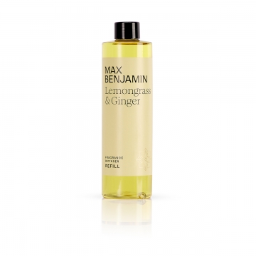 Uzupełniacz do dyfuzora Classic Lemongrass and Ginger 300 ml - Max Benjamin RB-DRL01