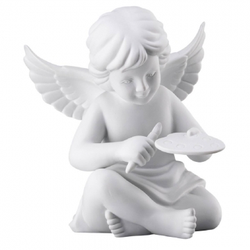 Figurka Aniołek - Malarz średni 9,8 cm