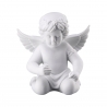 Figurka Aniołek z wiankiem średni 10,2 cm