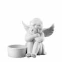 Świecznik Aniołek oparty 9,7 cm
