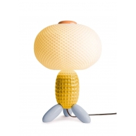 Lampa stołowa Soft Blowed żółta 41 cm - Lladró