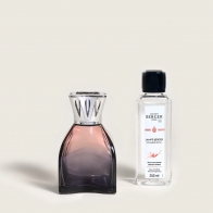 Zestaw Lilli różowy, lampa + zapach - Maison Berger