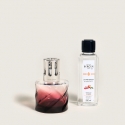 Zestaw Spirala Red, lampa + zapach - Maison Berger