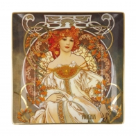 Miska Dreaming 12 x 12 cm - Alfons Mucha Goebel 67062691