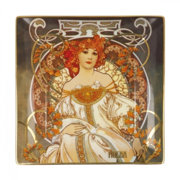 Miska Dreaming 12 x 12 cm - Alfons Mucha Goebel 67062691