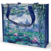 Torba na zakupy Lilie Wodne 27 x 35 cm - Claude Monet