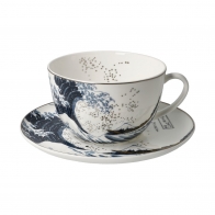Filiżanka do dużej kawy Wielka Fala 500 ml - Katsushika Hokusai Goebel 67075011