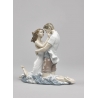 Figurka pary Dreszczyk miłości 31 cm - Lladró