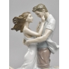 Figurka pary Dreszczyk miłości 31 cm - Lladró