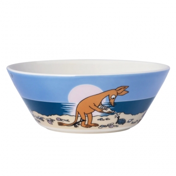 Miska Ryjek 15 cm niebieska - Muminki