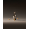 Karafka na wino Il Tornitore Matto KURU KURU z miedzianą powłoką 22 cm - Alessi