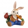 Figurka Królik z marchewką 23,5 cm