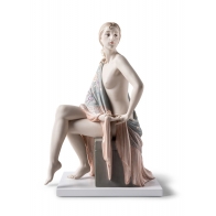 Figurka - Kobieta z szalem 44 cm - Lladro 01009733