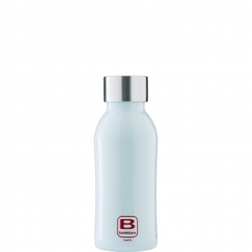 Butelka B Bottles TWIN 350 ml błękitna - Casa Bugatti BBT-7U350IS