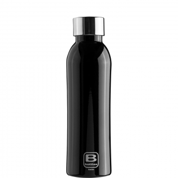 Butelka B Bottles TWIN 500 ml czarna - Casa Bugatti BBT-BK500IN