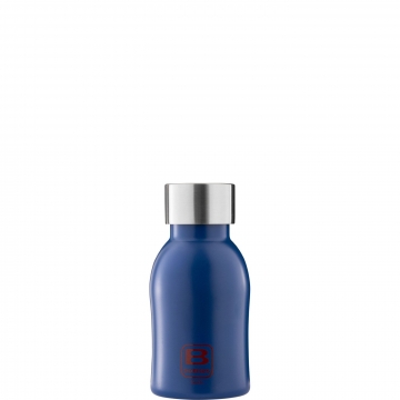 Butelka B Bottles TWIN 250 ml niebieska - Casa Bugatti BBT-CB250IS