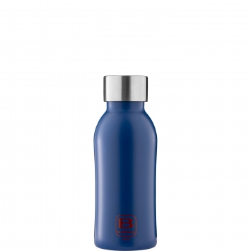 Butelka B Bottles TWIN 350 ml czarna - Casa Bugatti BBT-CB350IS