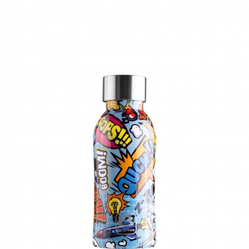 Butelka B Bottles TWIN 350 ml chromatyka - Casa Bugatti BBT-CO350IS