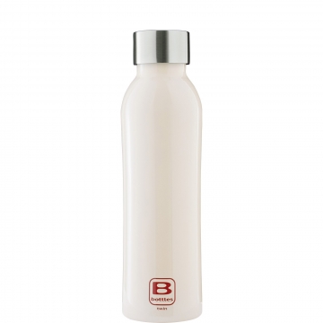 Butelka B Bottles TWIN 500 ml kremowa - Casa Bugatti BBT-CU500IS