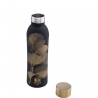 Butelka B Bottles Twins 500 ml złote liście - Casa Bugatti BBT-LG500DS