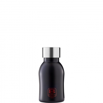 Butelka B Bottles TWIN 250 ml matt Black - Casa Bugatti BBT-NU250IS