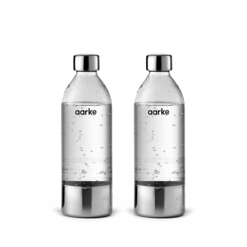 Zestaw 2 butelek do wody gazowanej 650 ml - Aarke