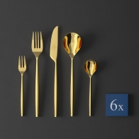 Komplet sztućców d'Or 30 szt. - MetroChic 1265289050