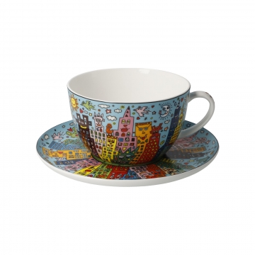 Filiżanka do kawy My New York City Day 500 ml - James Rizzi Goebel 26103321