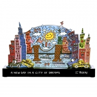 Figurka City of Dreams 48 cm - James Rizzi Goebel 26103361 
