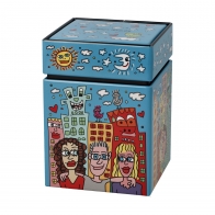Puszka na herbatę Summer in the City 11 cm - James Rizzi Goebel 26103411