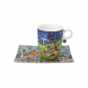Kubek z podstawką All Roads Lead to Bremen 400 ml - James Rizzi Goebel 26103431