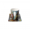 Kubek z podstawką Remenber those Cool Coal Days 400 ml - James Rizzi Goebel 26103441