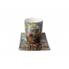Kubek z podstawką Remenber those Cool Coal Days 400 ml - James Rizzi Goebel 26103441