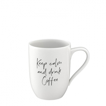 Kubek „Keep calm and drink coffee” 280 ml - Statement Villeroy & Boch 1016219652