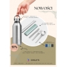 Butelka termiczna Series 2 90% stali nierdzewnej z recyklingu, Stainless Steel (9) 1000 ml - Chilly's Bottles