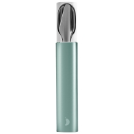 Sztućce Abyss zielone - Chilly's Bottles