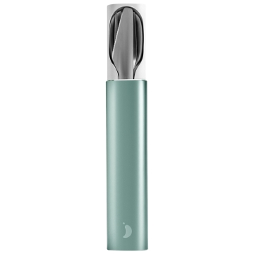 Sztućce Abyss zielone - Chilly's Bottles