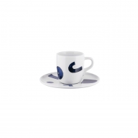 Filiżanka do mokki ze spodkiem ItSumo Yunoki 85 ml - Alessi