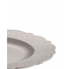 Talerz płaski Dressed szary 27 cm - Marcel Wanders - Alessi