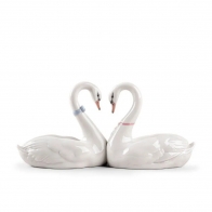 Figurka Niekończąca się miłość Łabędzie 25 cm - Lladro 01009681