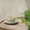 Spodek do filiżanki do espresso 12 cm - Perlemor Zielony like. by Villeroy & Boch 19-5174-1430
