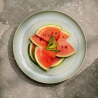 Talerz śniadaniowy / deserowy 23 cm - Perlemor Zielony like. by Villeroy & Boch 19-5174-2640