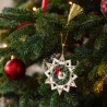 Ozdoba w kształcie gwiazdy 9,6 x 1,3 x 10,7 cm - Christmas Classics