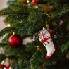 Ozdoba w kształcie skarpety świątecznej 6,9 x 4,3 x 12,9 cm - Christmas Classics