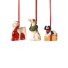 Zestaw 3 ozdób świątecznych wiszących psy - Nostalgic Ornaments Vil 14-8331-6692leroy & Boch