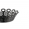 Kosz na owoce Vimini czarny 22 cm - Michel Boucquillon & Donia Maaoui - Alessi