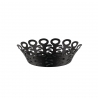 Kosz na owoce Vimini czarny 22 cm - Michel Boucquillon & Donia Maaoui - Alessi