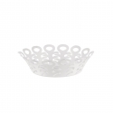 Kosz na owoce Vimini biały 22 cm - Michel Boucquillon & Donia Maaoui - Alessi